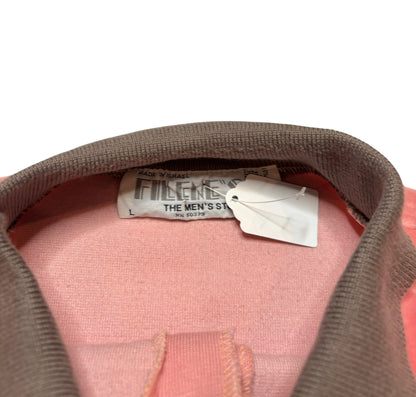 Vintage Pink and Brown Sweater (Small)