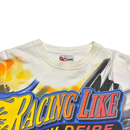 2002 Vintage NASCAR Big Front & Back Graphic Print T Shirt (XXL)