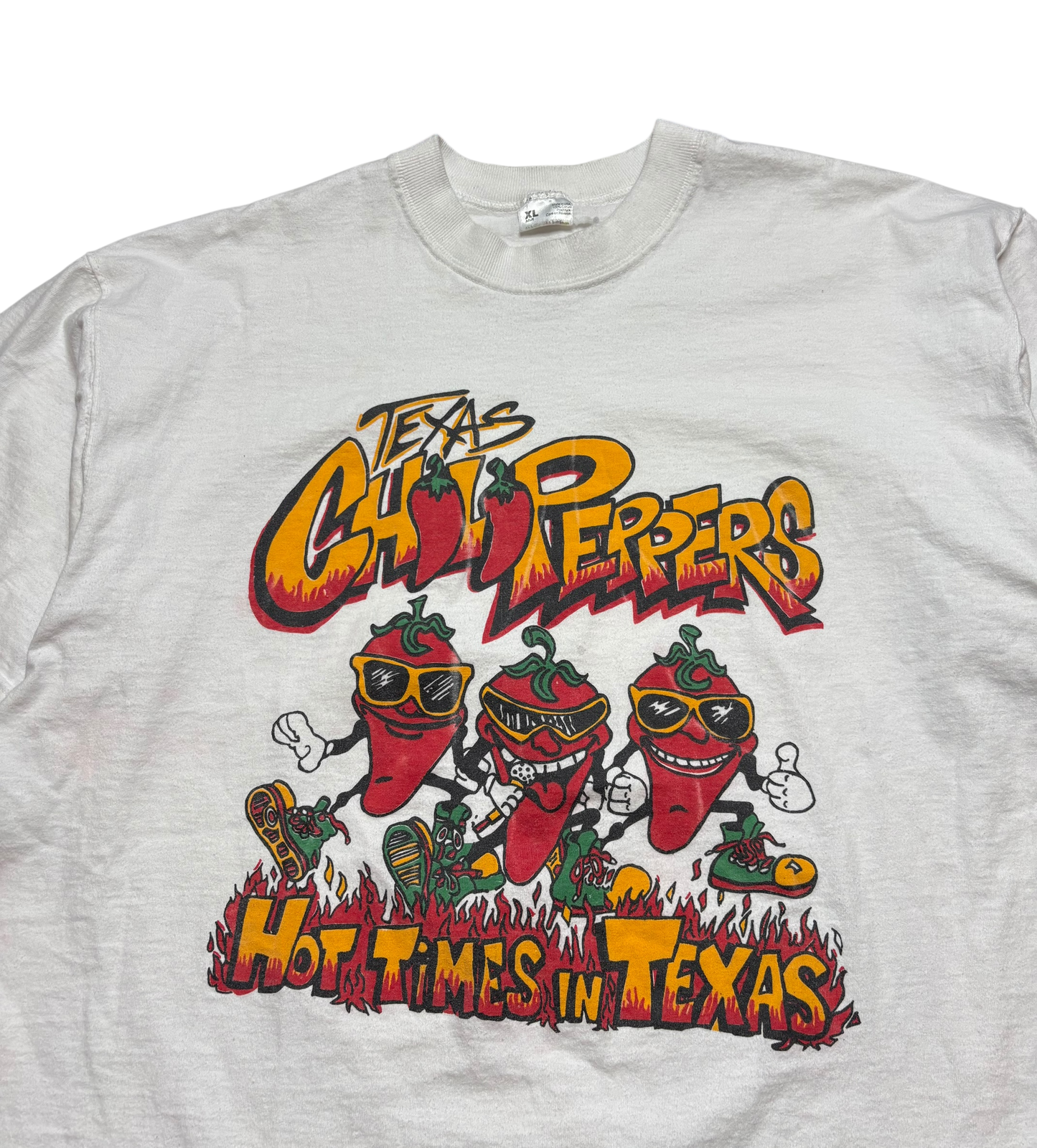 Vintage Texas Chili Peppers T Shirt (XL)