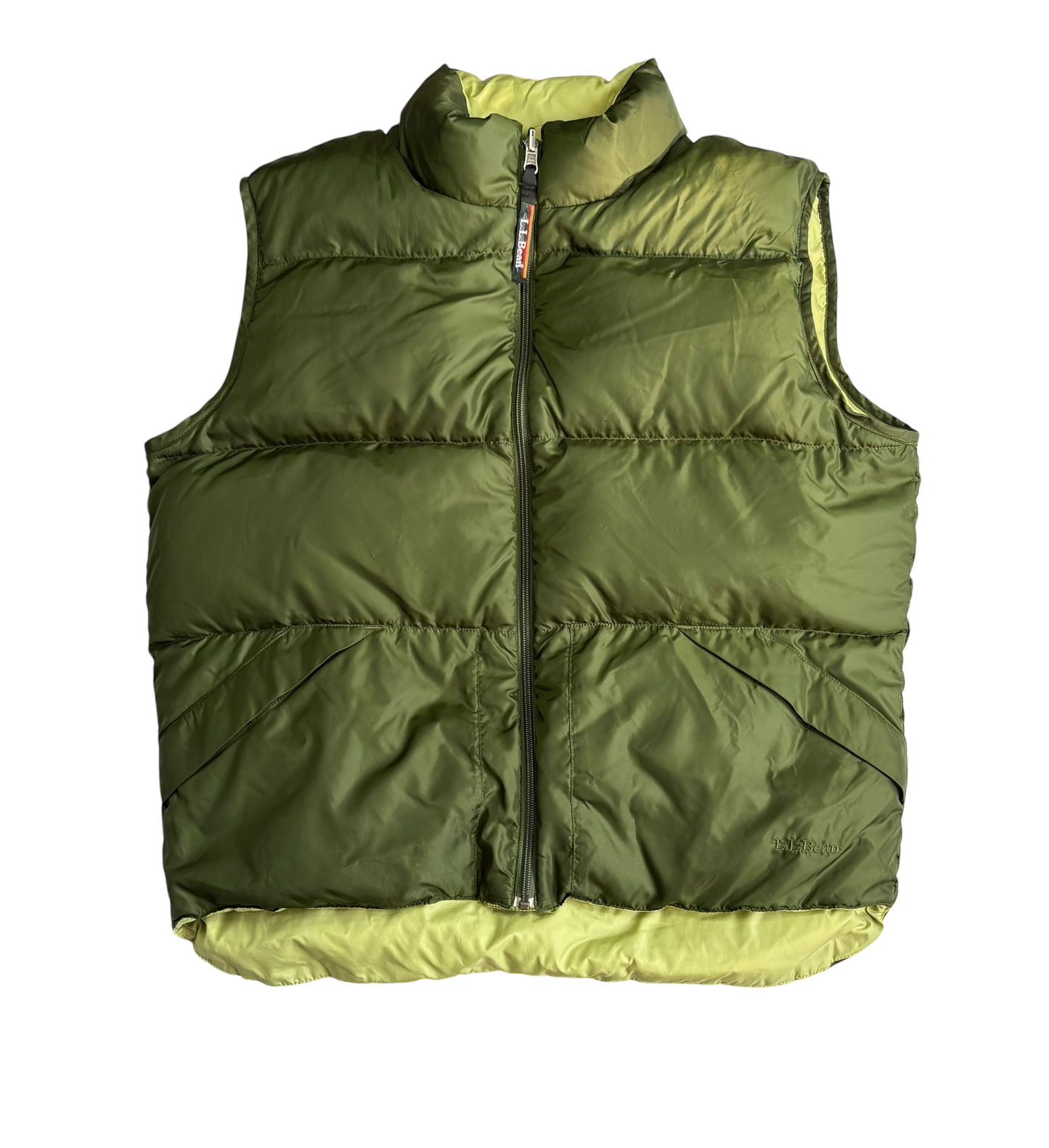 LL Bean Reversible Puffer Vest (Women’s Large/Men’s Medium)