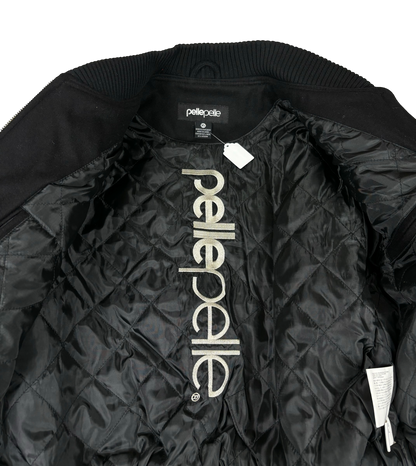 Vintage Pelle Pelle Black Jacket (Men’s Medium)