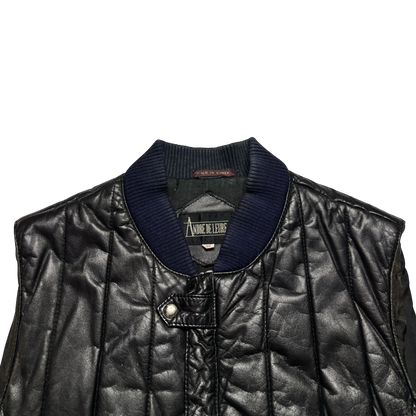 Vintage Leather Vest (Small - Flawed)