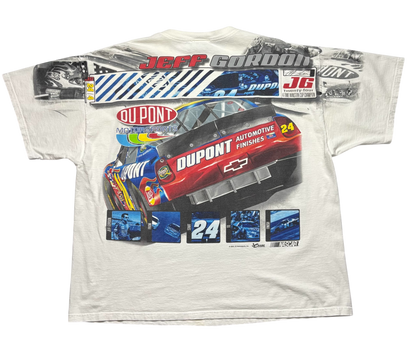 2004 Vintage NASCAR Big Front & Back Graphic Print T Shirt (XXL)