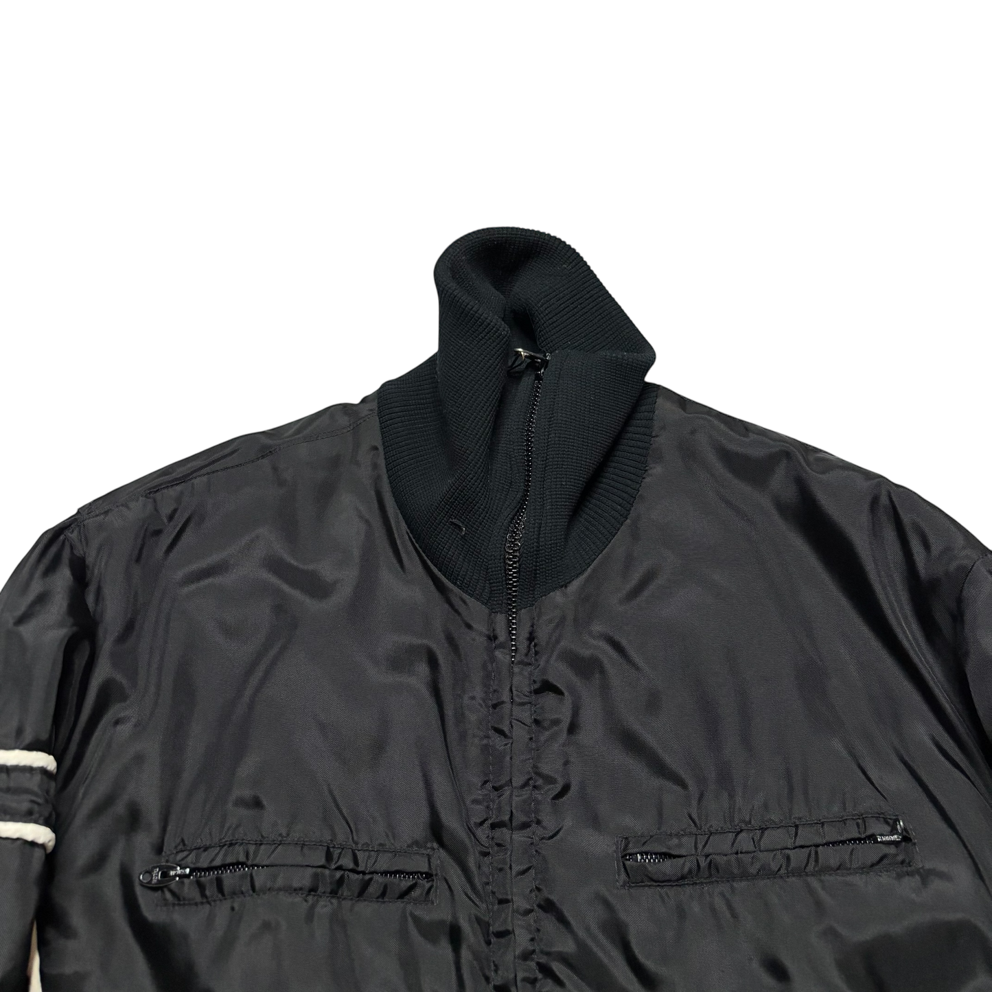 Vintage Yamaha Racing Snow Mobile Jacket (Cropped Large)