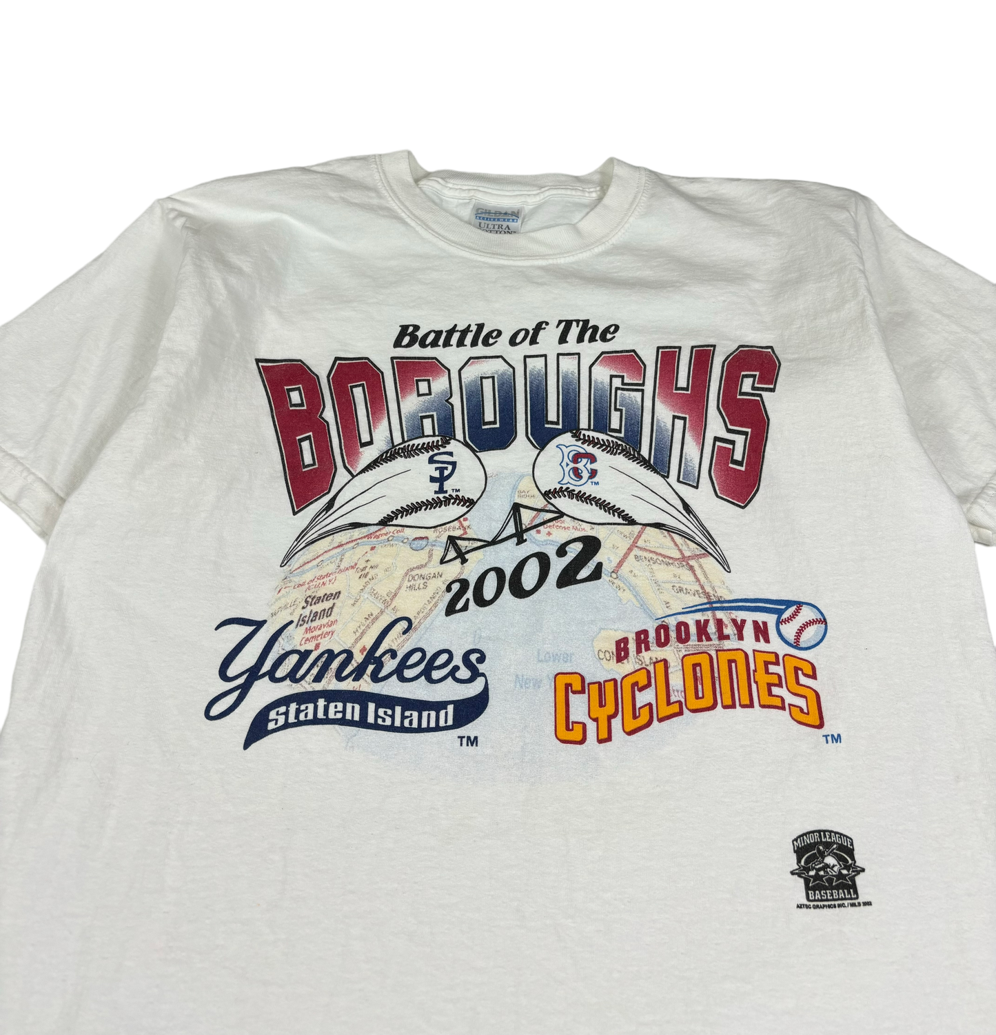 2002 Vintage Battle of the Boroughs T Shirt (Medium)