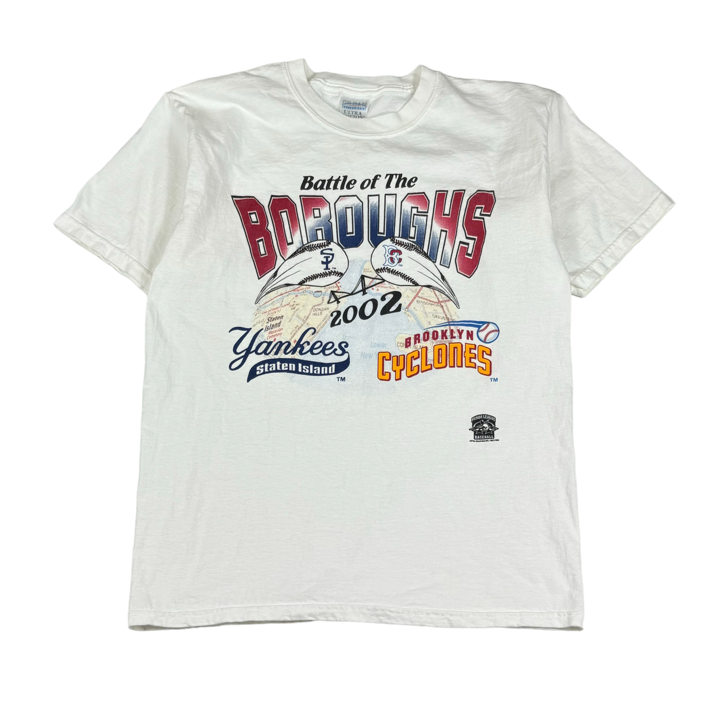 2002 Vintage Battle of the Boroughs T Shirt (Medium)