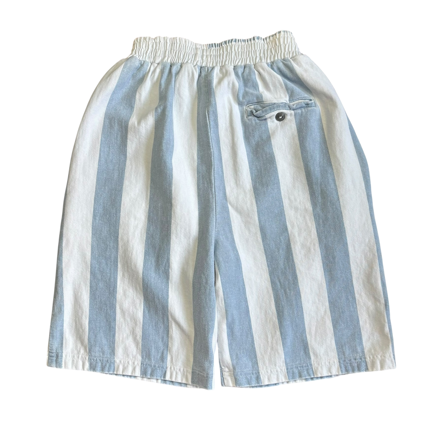 90s Vintage Striped Shorts (Small)