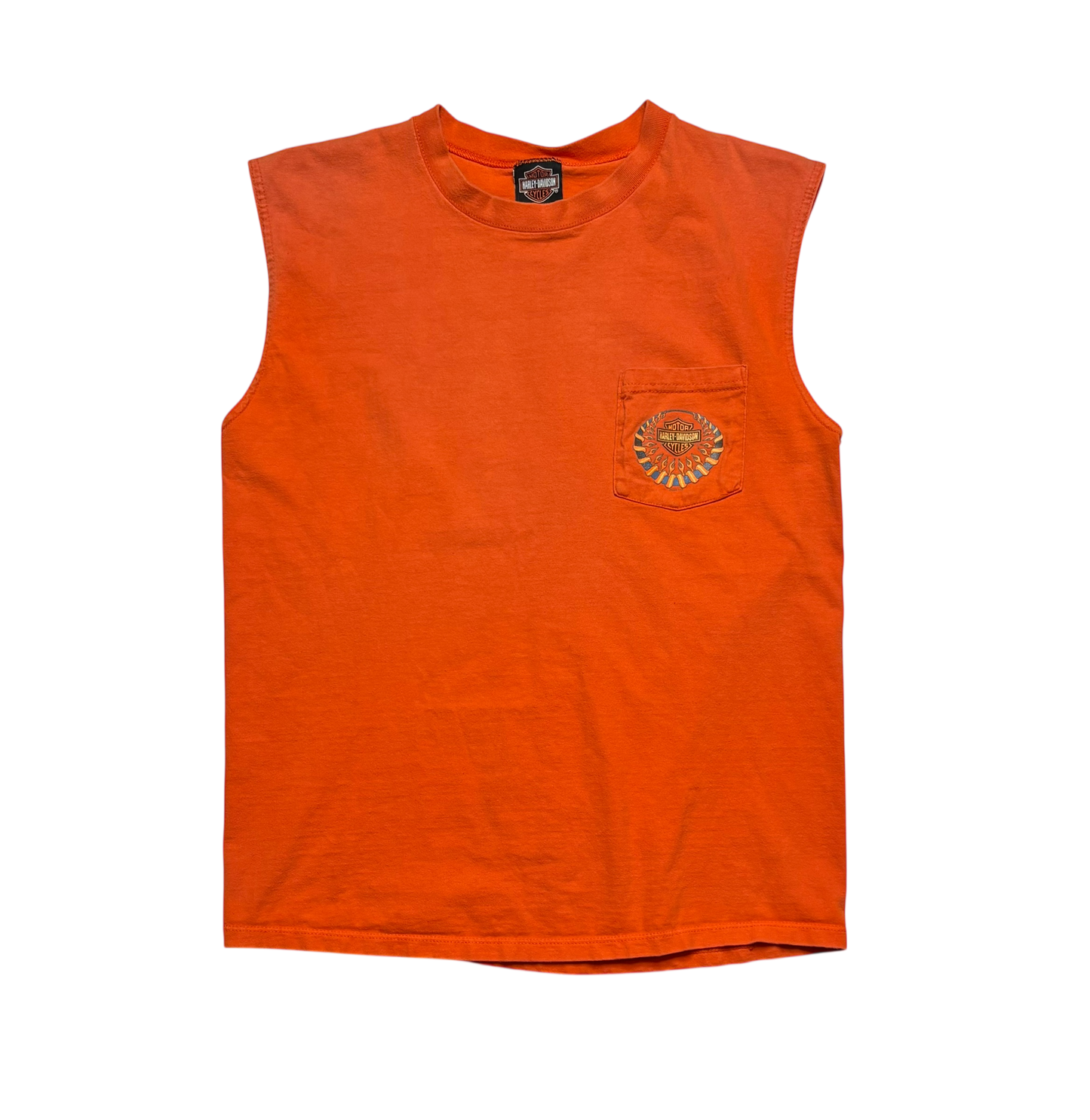 Harley Davidson Cut Off T Shirt (Medium/Large)
