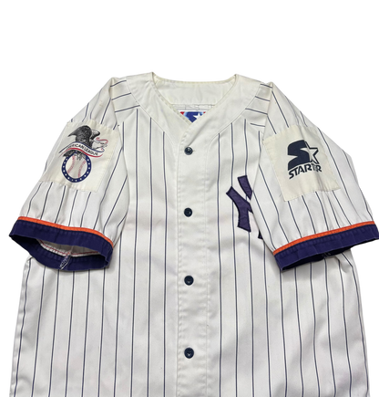 Vintage New York Yankees Starter Orange/Navy Jersey(Large)