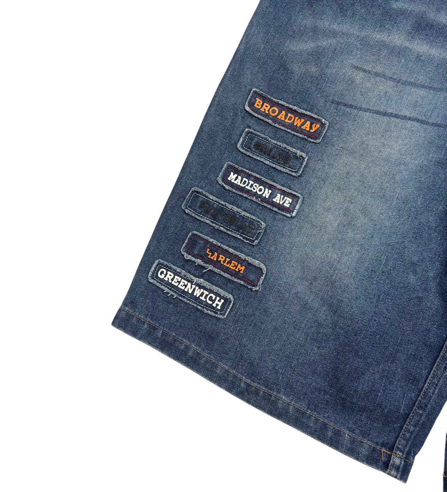 Y2K NYC Neighborhood Jorts (Size 38)