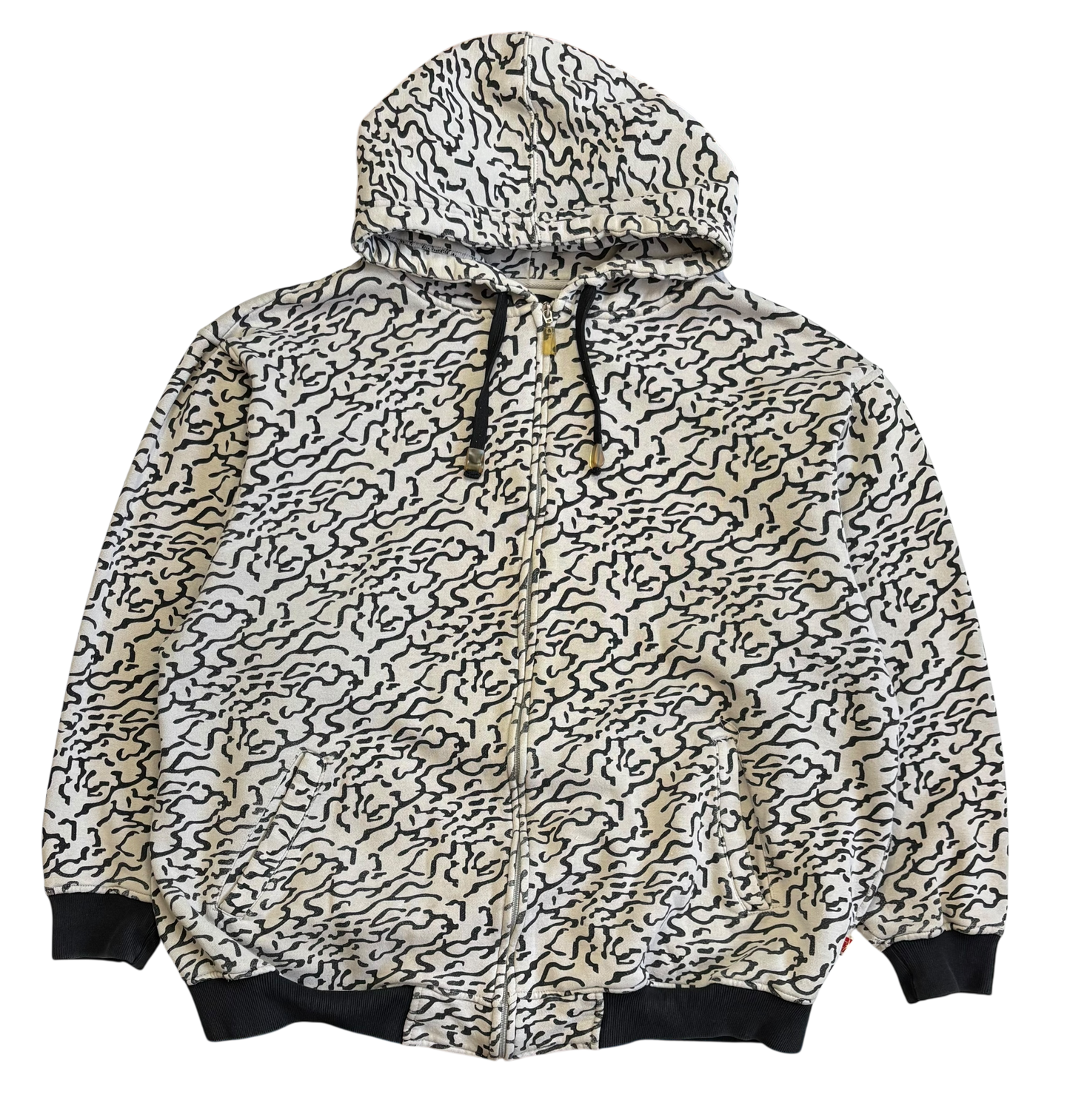Elephant Print Hoodie (3X)