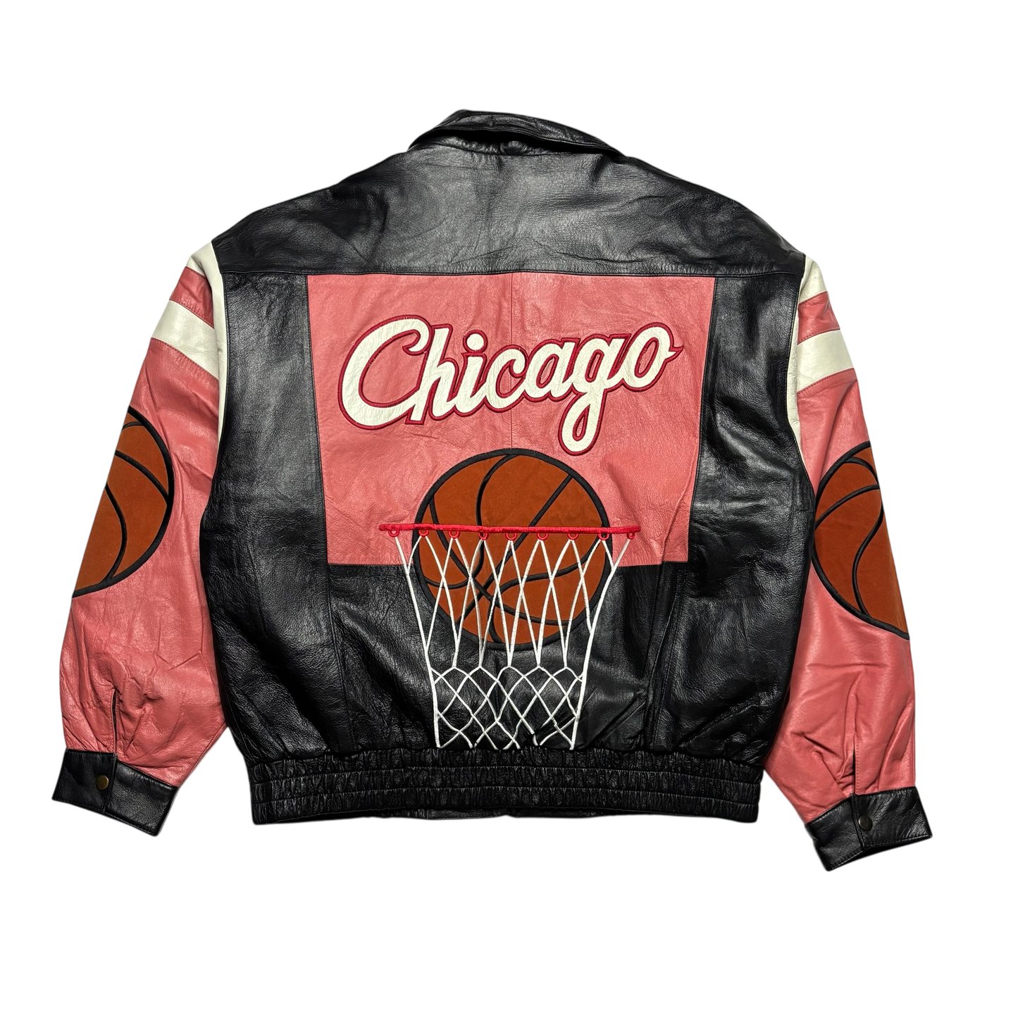 Vintage Chicago Basketball Jacket (XL)