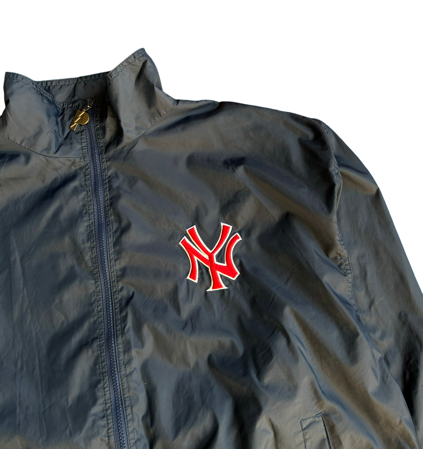 Vintage New York Yankees Windbreaker Jacket (XXL)