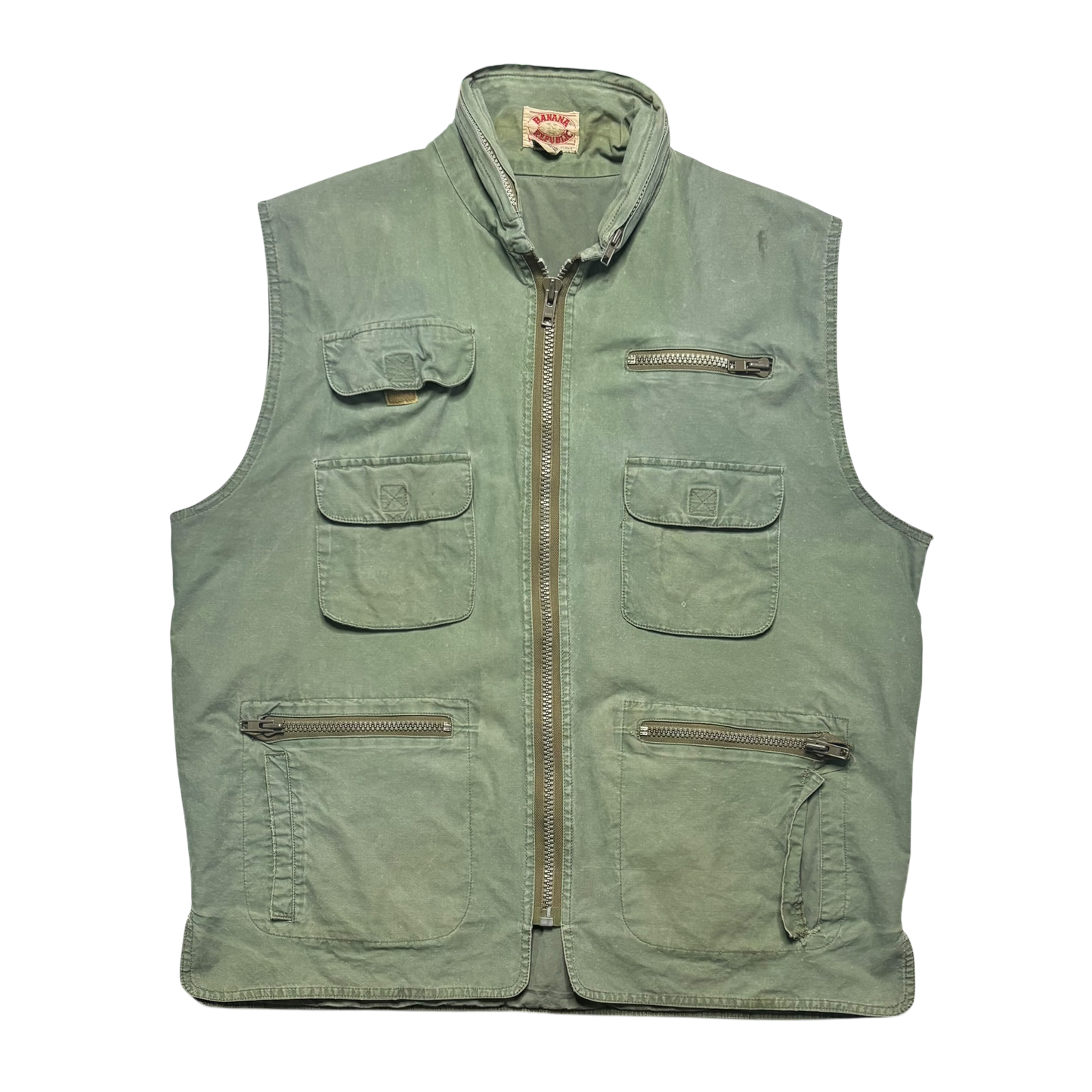 Vintage Banana Republic Green Vest (XXL)