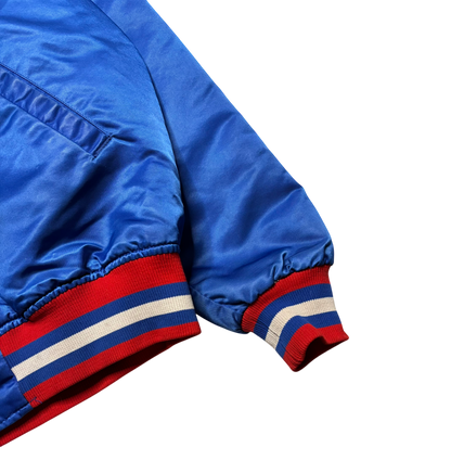 90s Vintage Detroit Pistons Satin Jacket (Medium)