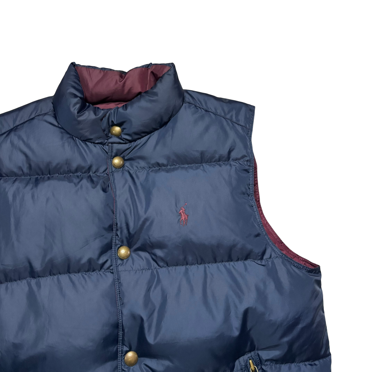 Polo Ralph Lauren Reversible Puffer Vest (Medium)