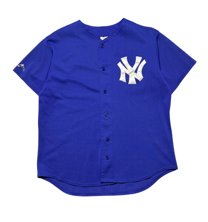 Vintage New York Yankees Royal Blue Jersey(XL)