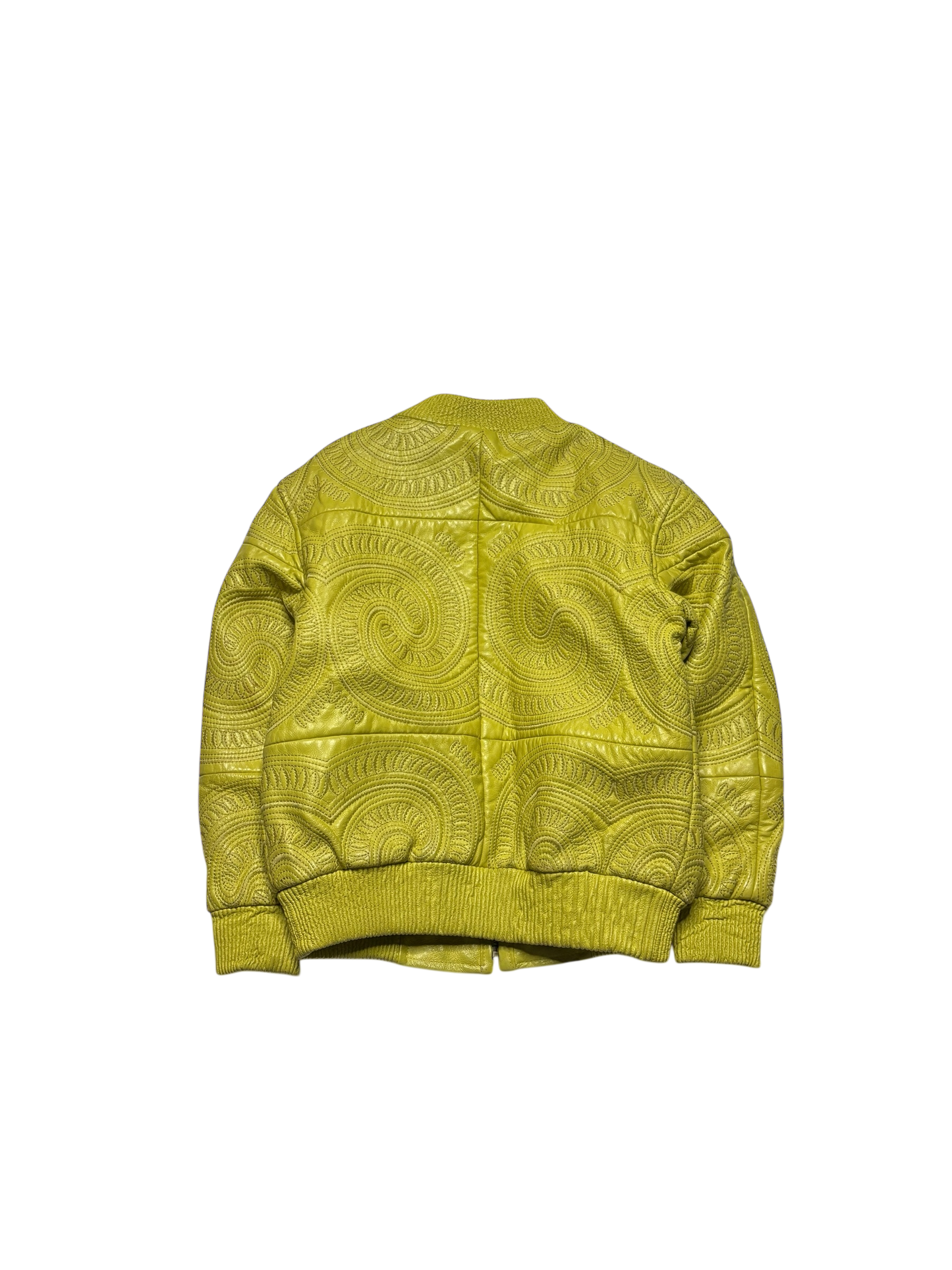 Vintage Eastside Neon Green Leather (Youth M)