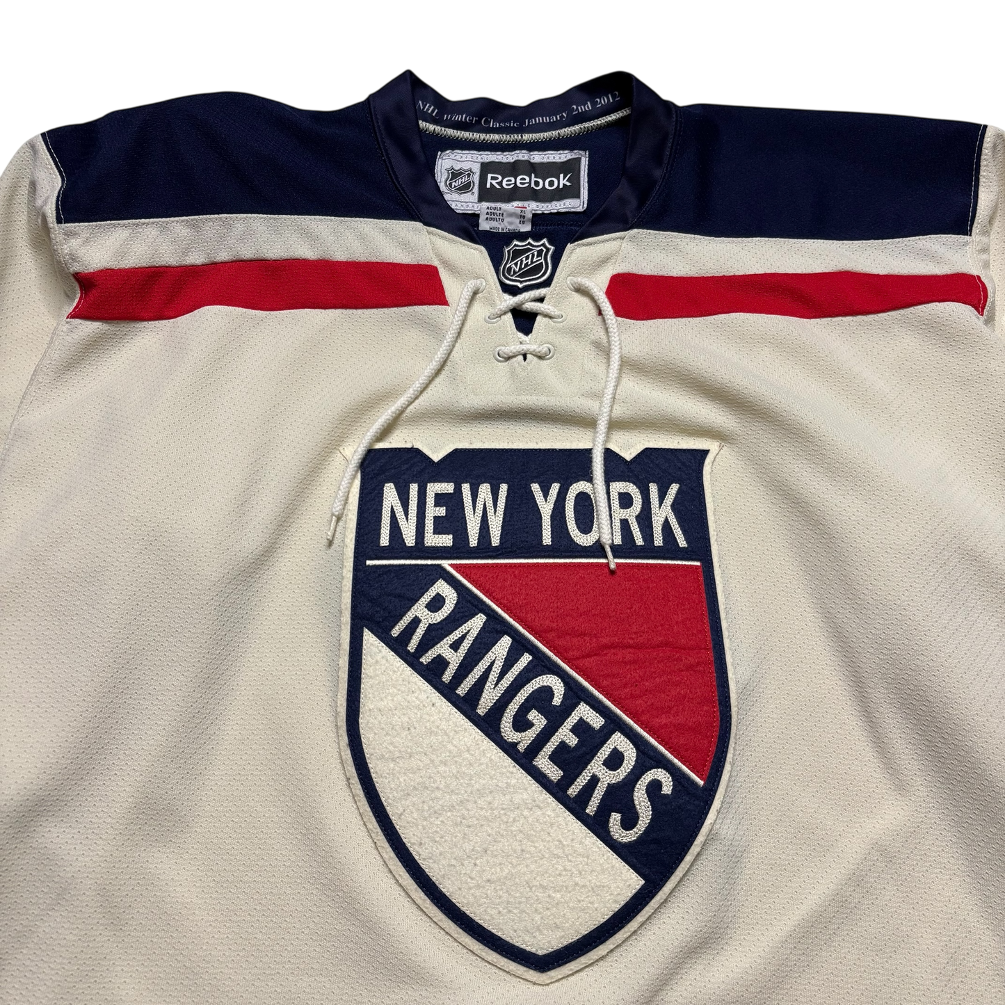 2012 New York Rangers Winter Classic Jersey (XL)