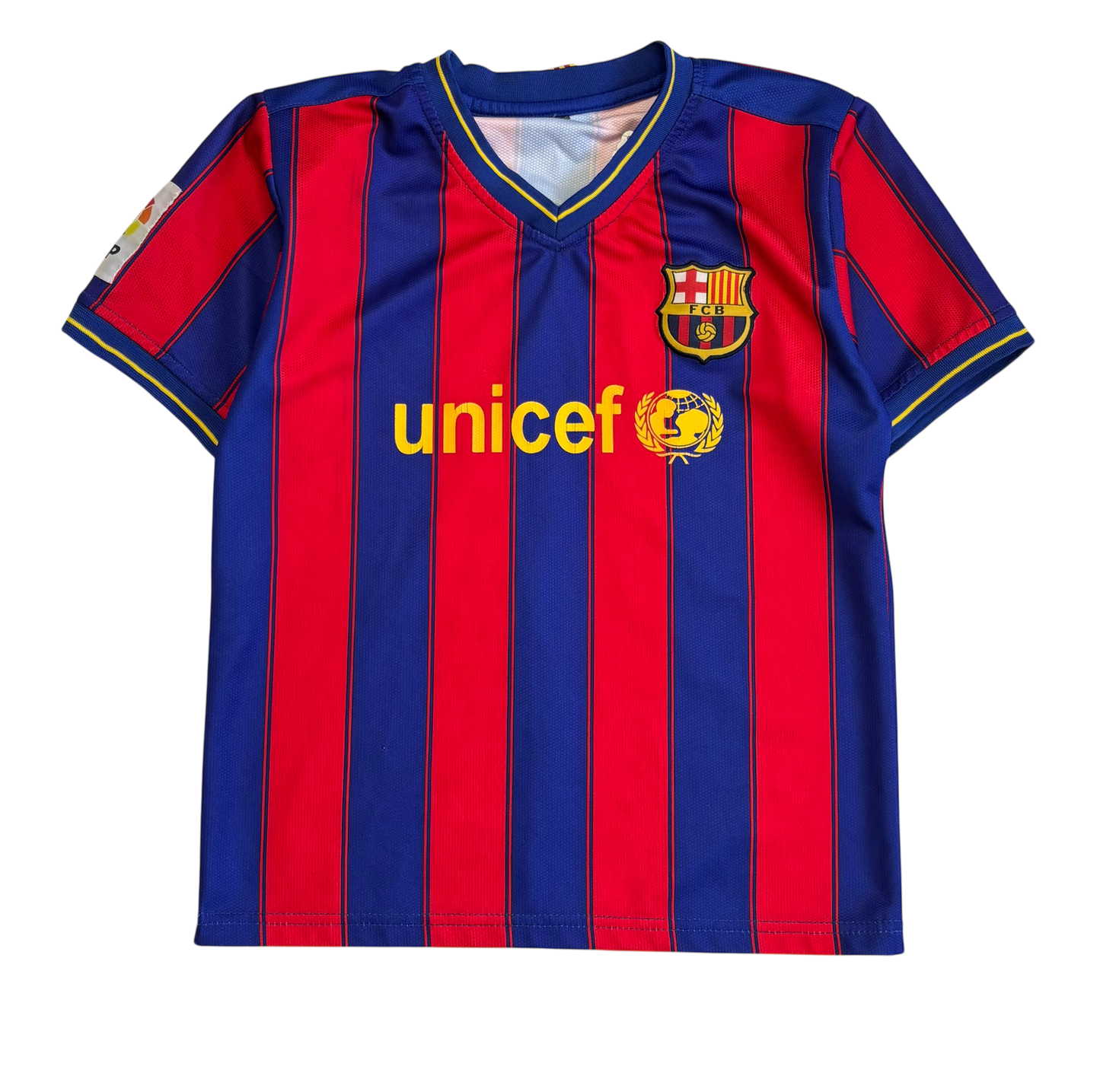 Barcelona Messi Jersey and Shorts Set (XS)