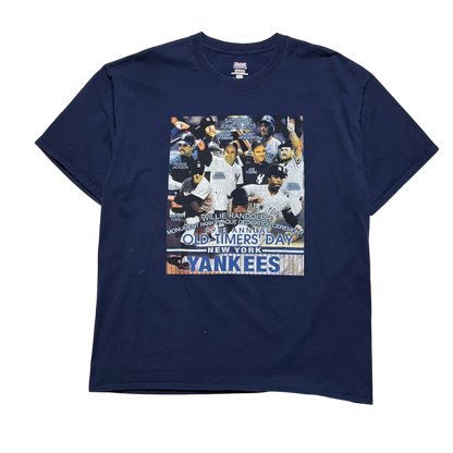 2015 New York Yankees Old Timers Day T Shirt (Oversized XL)