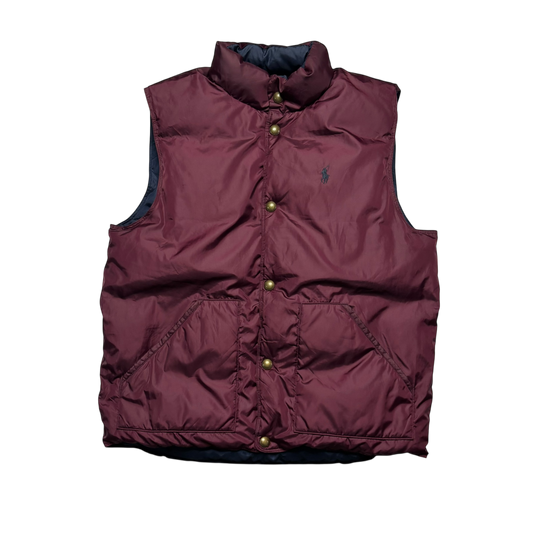 Polo Ralph Lauren Reversible Puffer Vest (Medium)