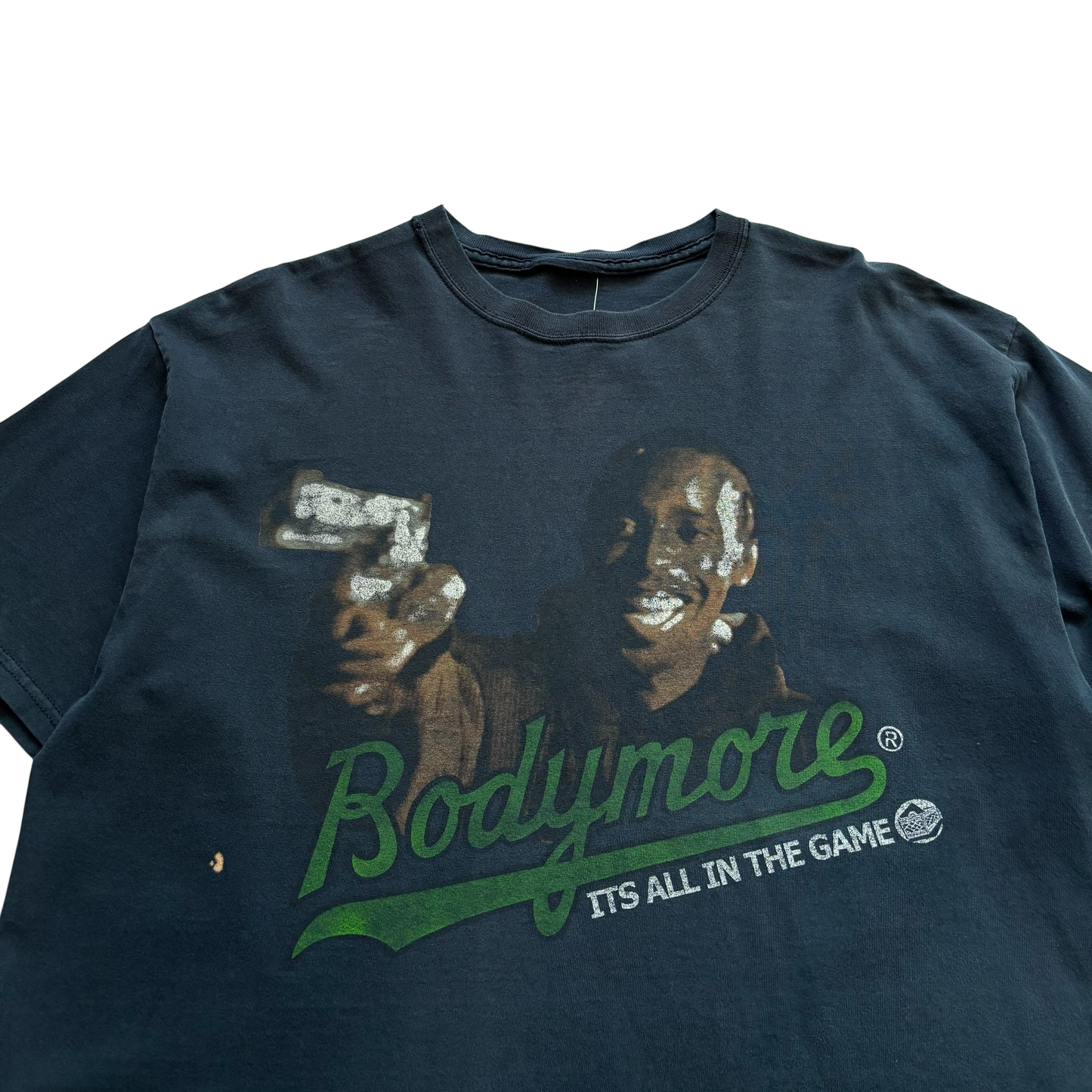 RARE “The Wire” Omar Little/Michael K Williams Bodymore T Shirt (XL)