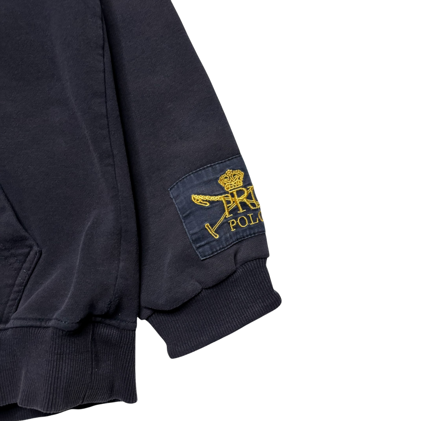 Ralph Lauren Polo Distressed Faded Hoodie (Small)