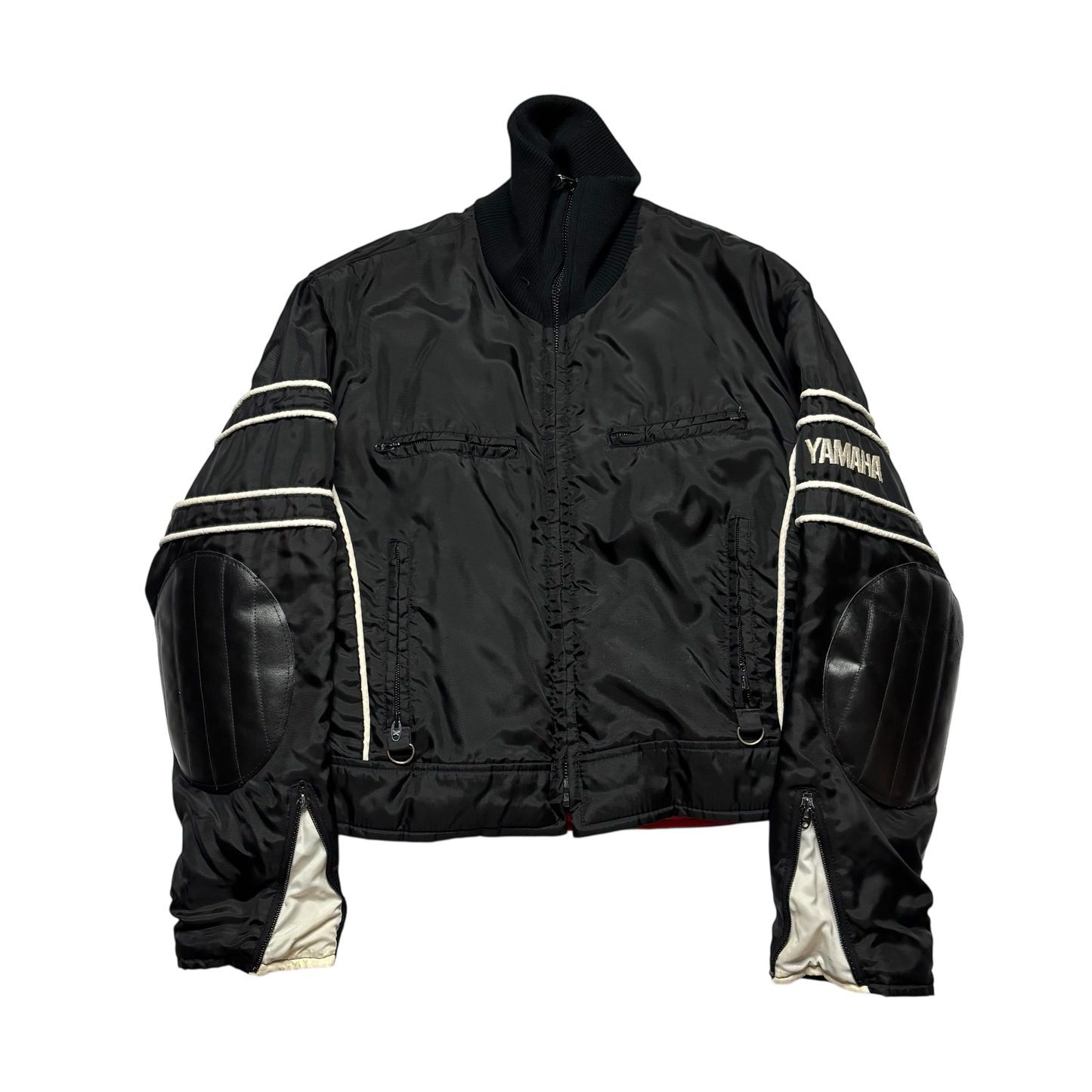 Vintage Yamaha Racing Snow Mobile Jacket (Cropped Large)
