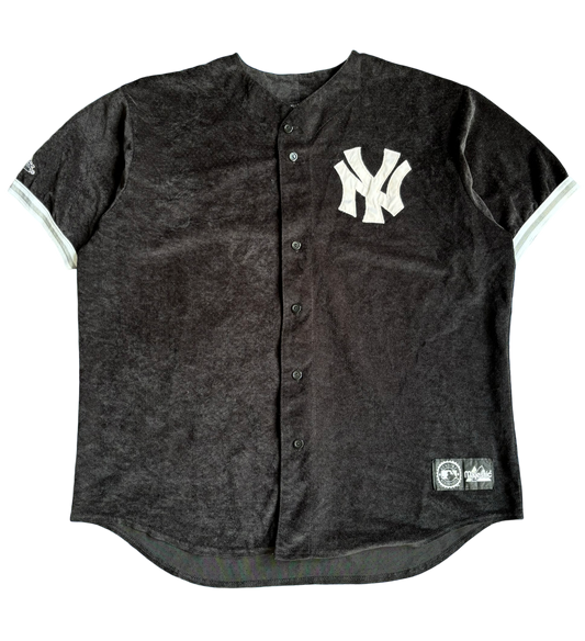 Velour New York Yankees Jersey (XXL)