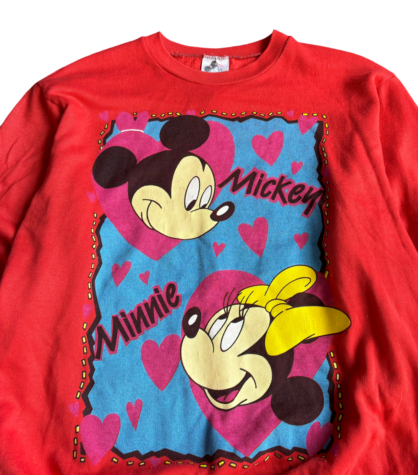 Vintage Mickey and Minnie Mouse Crewneck (Small)