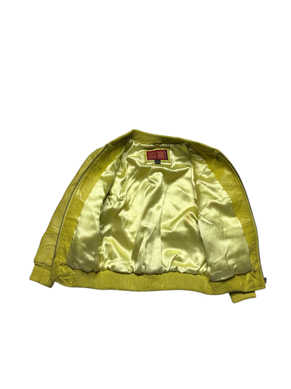Vintage Eastside Neon Green Leather (Youth M)