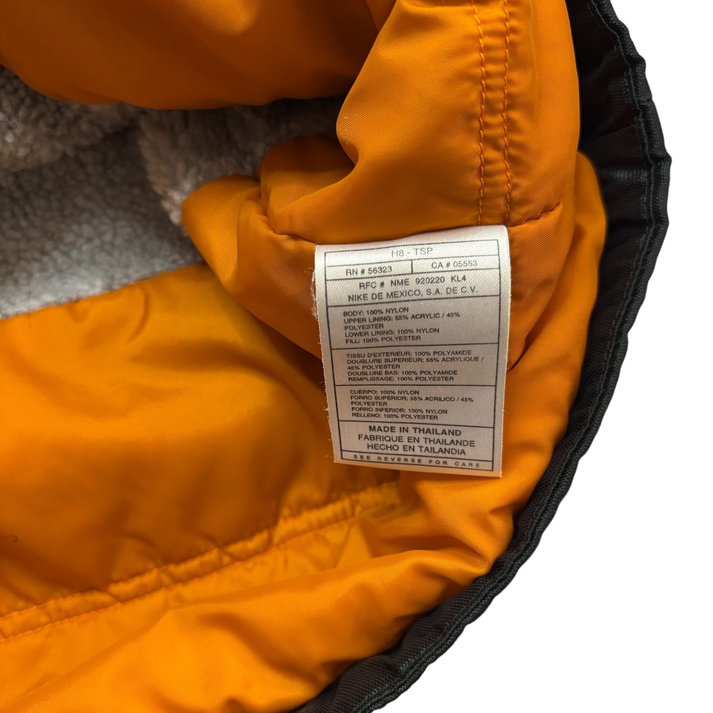 90s Nike Sherpa Lined Dark Green Jacket (XL)