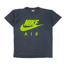 Load image into Gallery viewer, 90s Vintage Nike Air Black/Green T Shirt (Medium)