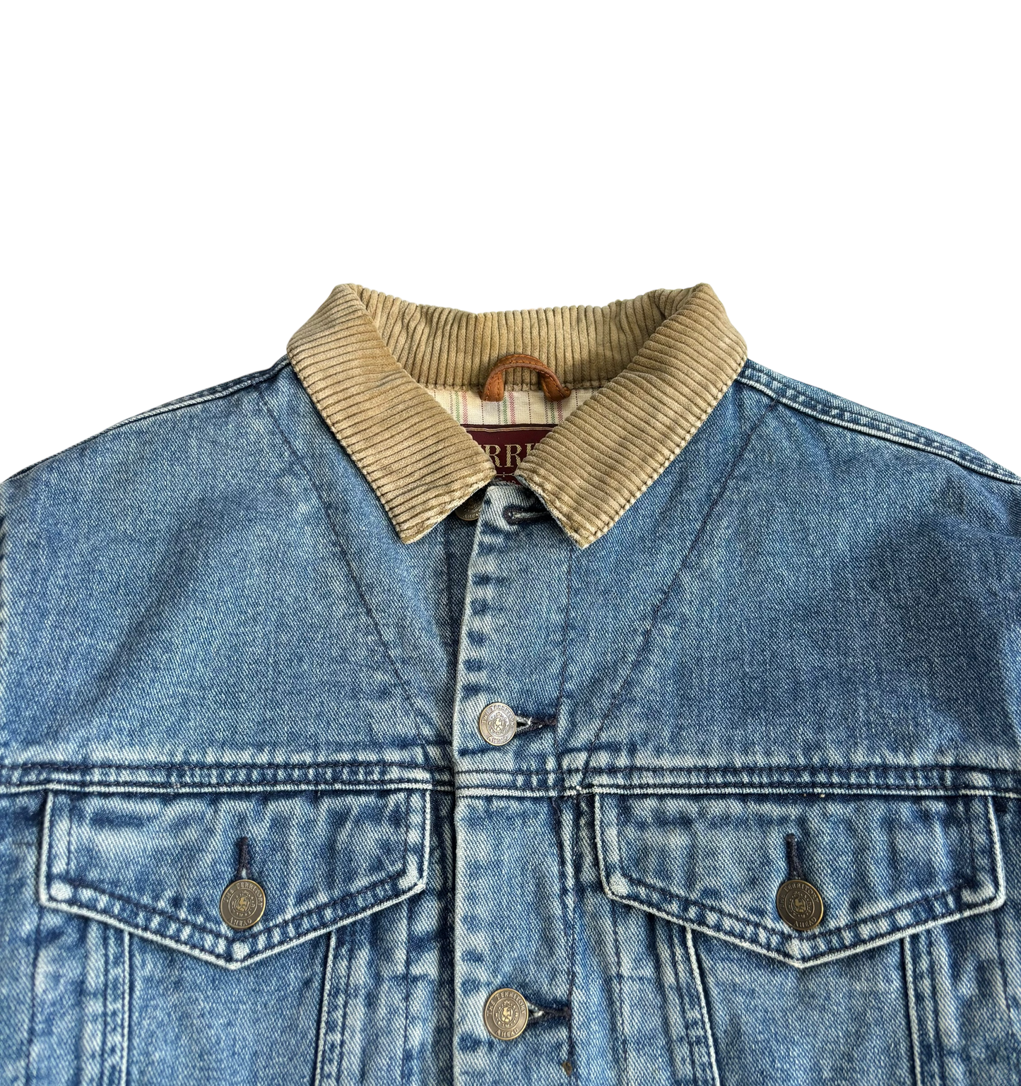 90s Vintage Denim Jacket (Small)