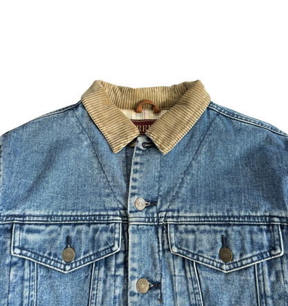 90s Vintage Denim Jacket (Small)