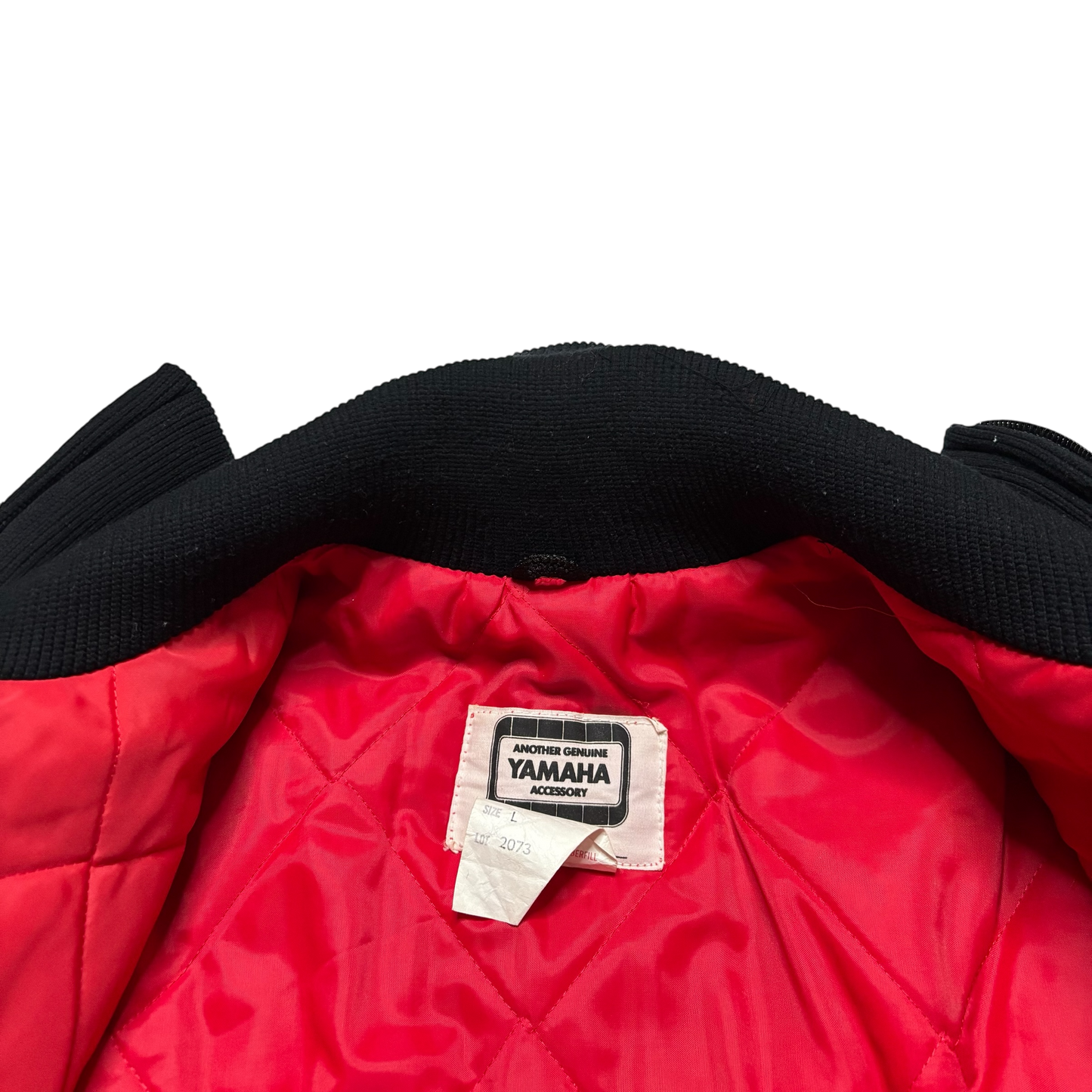 Vintage Yamaha Racing Snow Mobile Jacket (Cropped Large)