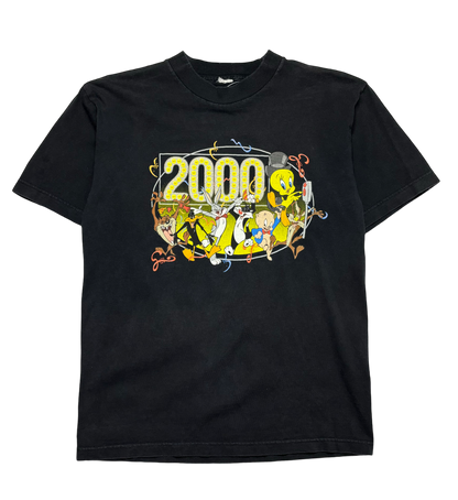 2000 Vintage Looney Toons Graphic T Shirt (Small)