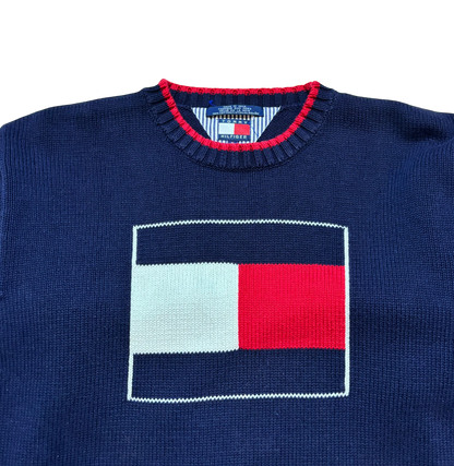 Tommy Hilfiger Big Logo Sweater (Small)