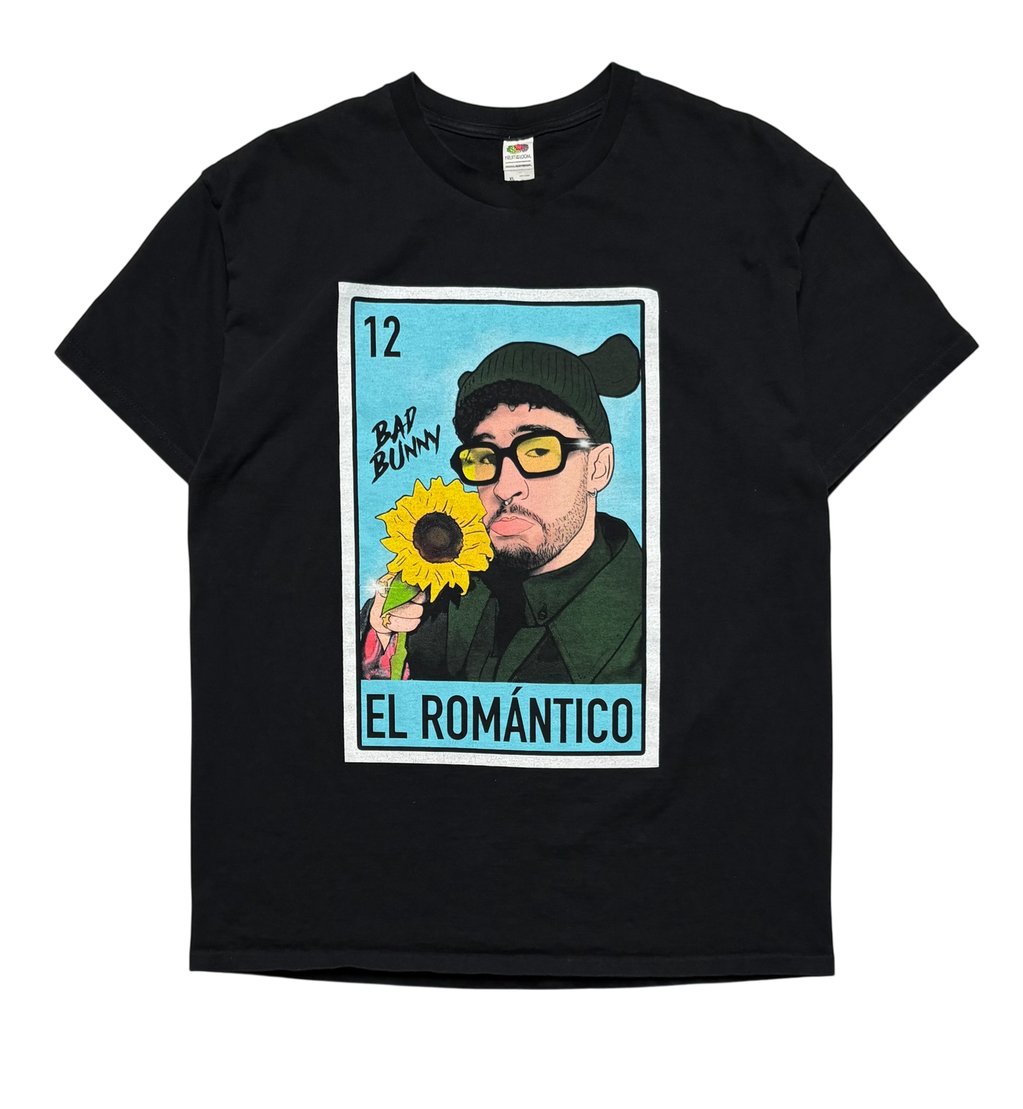 Bad Bunny Graphic T Shirt (Large)