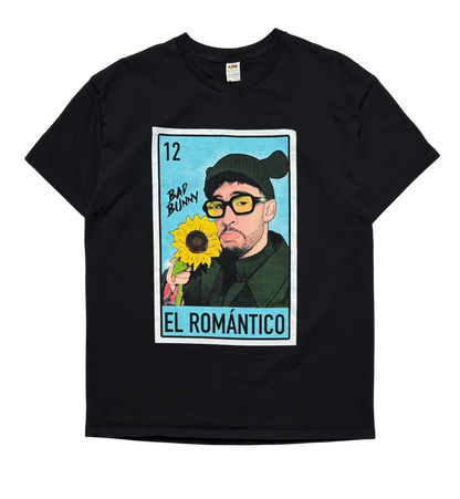 Bad Bunny Graphic T Shirt (Large)