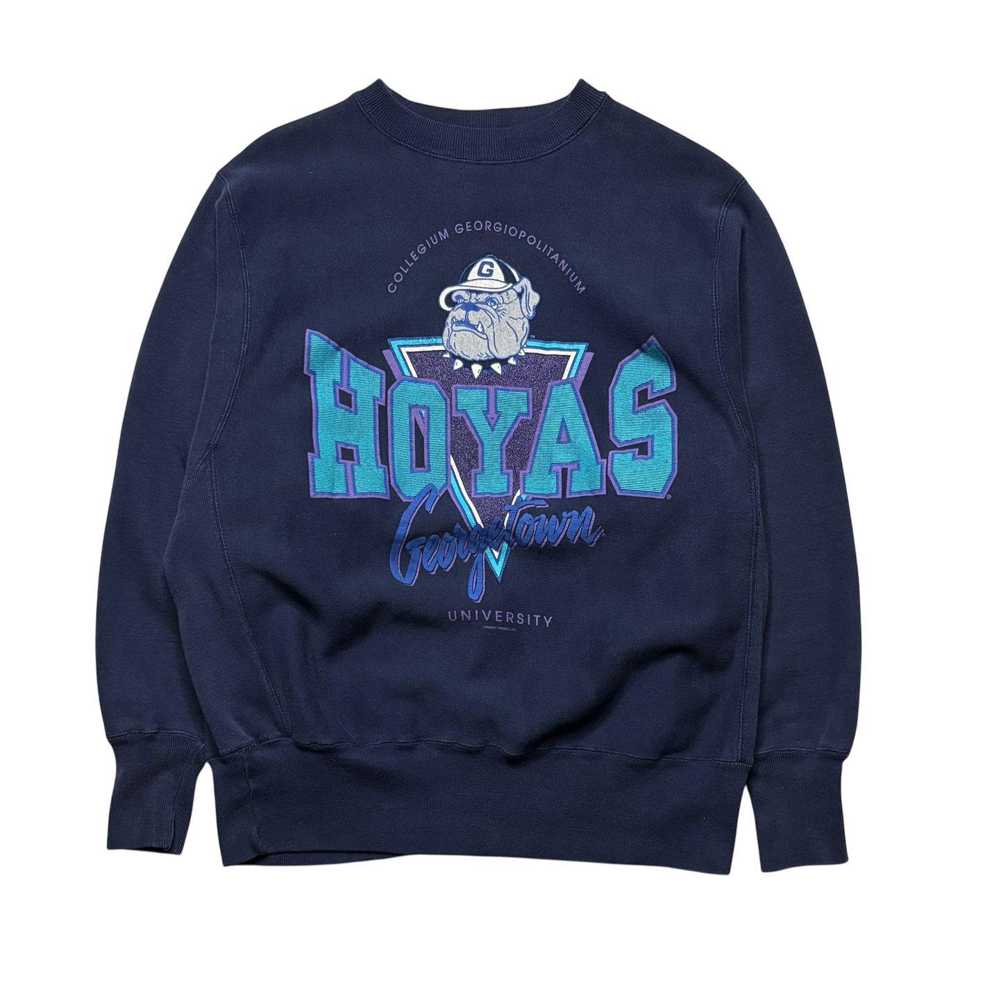 90s Vintage Georgetown University Crewneck (Medium)