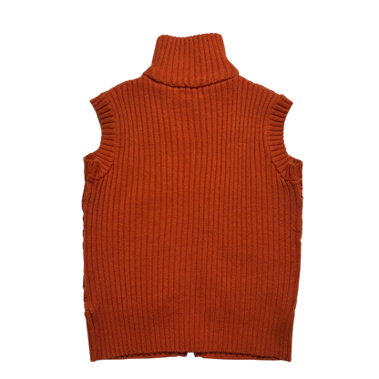 Vintage Orange Vest (Women’s Small)