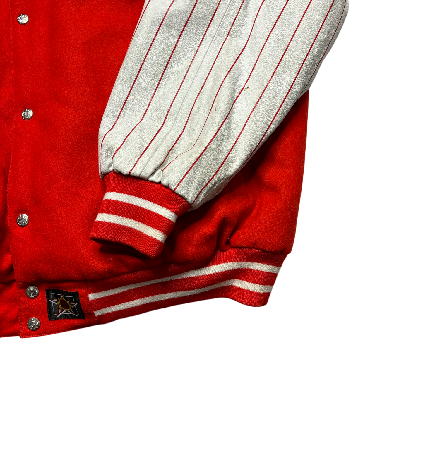 Vintage New York Yankees Red/White Reversible Jacket (4XL - See Measurements)