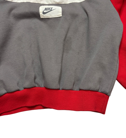 90s Vintage Nike Quarter Zip Sweatshirt (Medium)