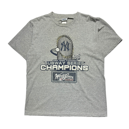 2000 Vintage New York Yankees Subway Series T Shirt (Large)