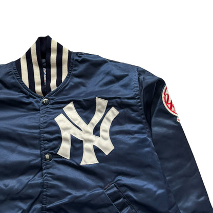 80s Vintage New York Yankees Satin Jacket (Small)