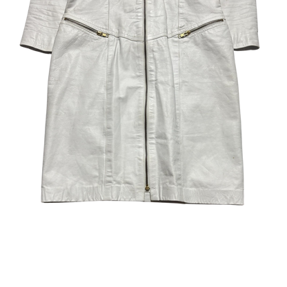 Vintage Grain Leather w/ Cow & Sheep Hide Jacket (Women’s XS)