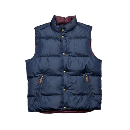Polo Ralph Lauren Reversible Puffer Vest (Medium)