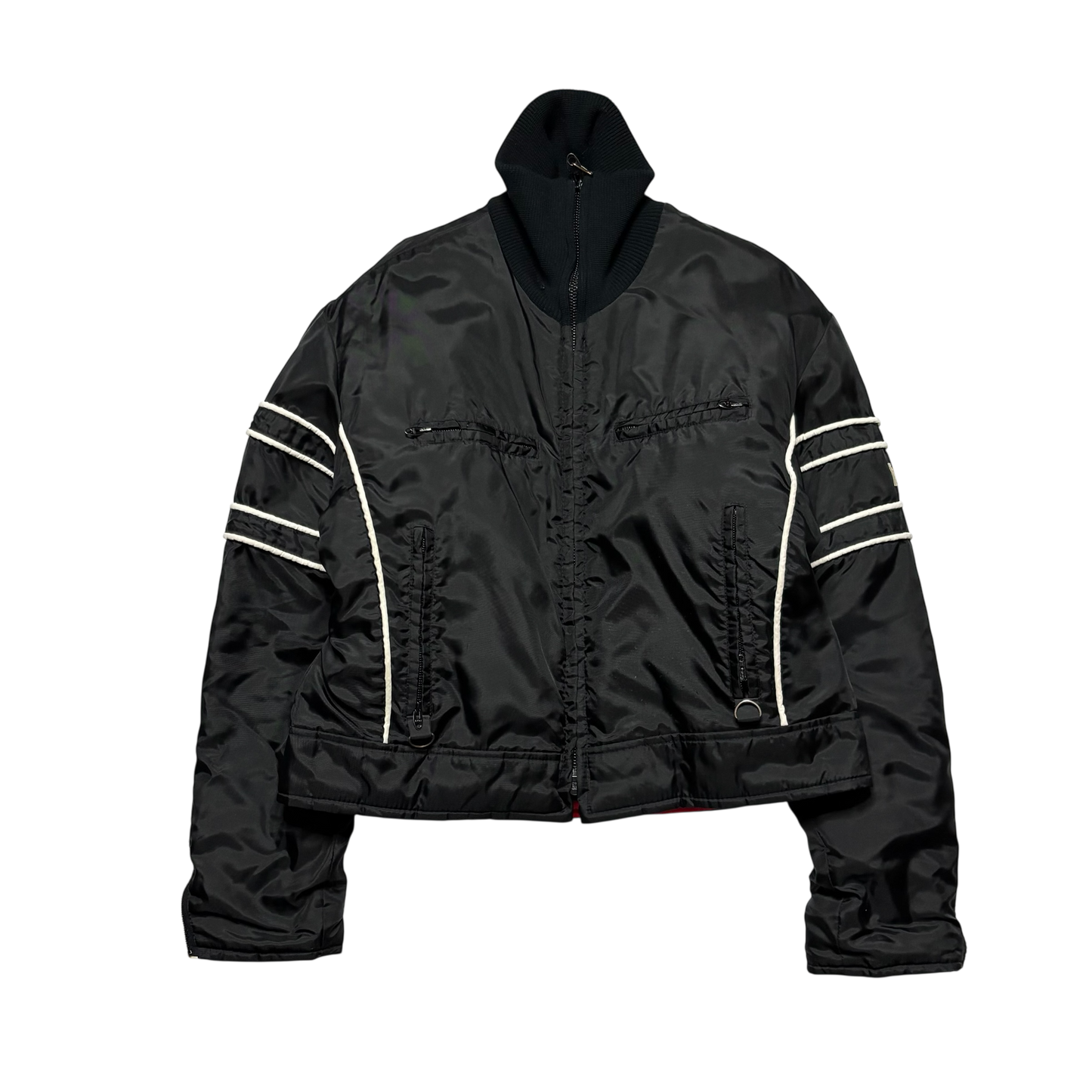 Vintage Yamaha Racing Snow Mobile Jacket (Cropped Large)